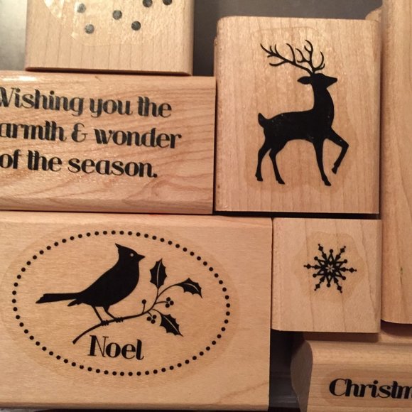 Lot of 6 Retired Stampin' Up Kits - Wood Block - Picture 7 of 13